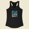 5 Seconds Of Summer Bars Skull Racerback Tank Top