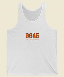 8645 Make America Think Again Tank Top