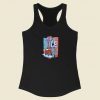 Abolish Ice Graphic Racerback Tank Top