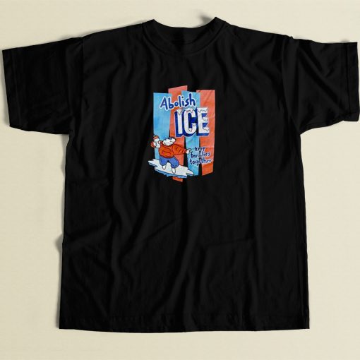 Abolish Ice Graphic T Shirt Style