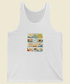 Adventure Time Finn Faces Tank Top