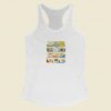 Adventure Time Finn Faces Racerback Tank Top