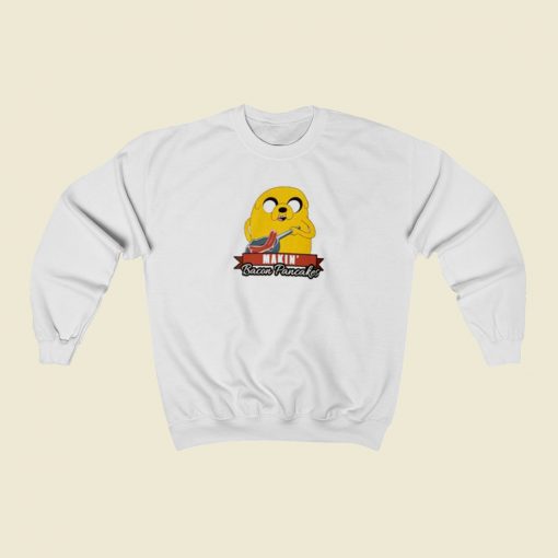 Adventure Time Jake Makin Bacon Sweatshirt Style