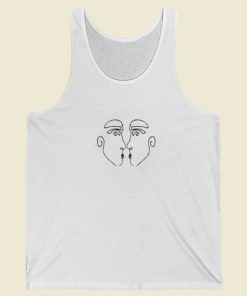 Aesthetic Face Art Tank Top