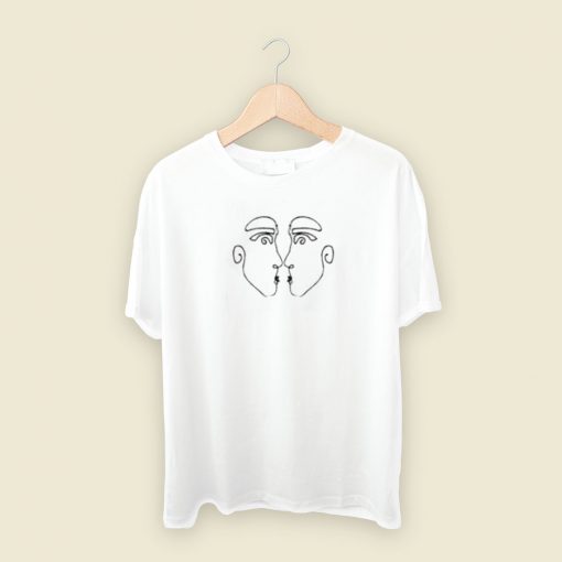 Aesthetic Face Art T Shirt Style