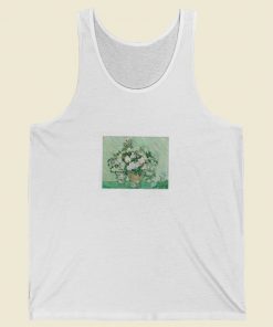 Aesthetic Flower Unisex Tank Top