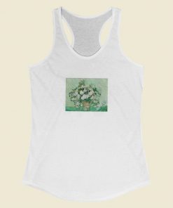 Aesthetic Flower Unisex Racerback Tank Top