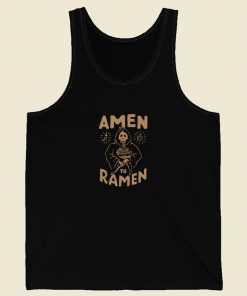 Amen For Ramen Funny Tank Top