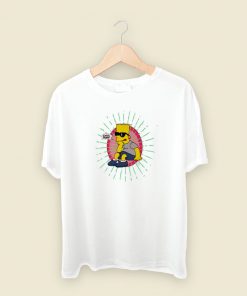 Bart Simpsons Glasses T Shirt Style