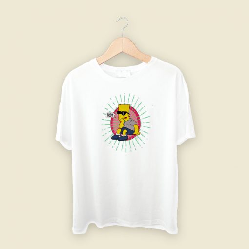 Bart Simpsons Glasses T Shirt Style