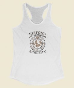 Beifong Metalbending Academy Racerback Tank Top