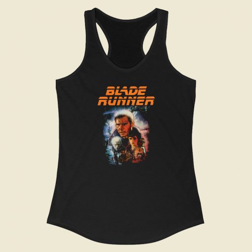 Blade Runner Retro Racerback Tank Top