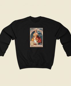 Chocolat Ideal Art Nouveau Vintage Sweatshirt Style