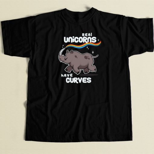 Chubby Real Unicorns T Shirt Style