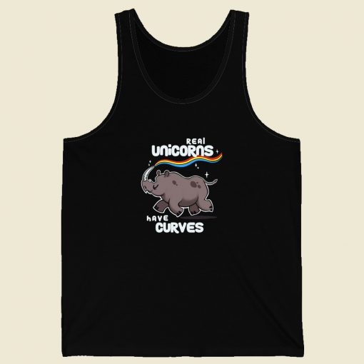 Chubby Real Unicorns Tank Top