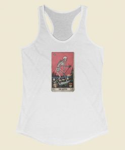 Death Tarot Vintage Racerback Tank Top