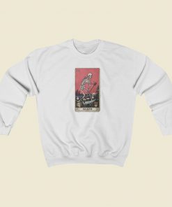 Death Tarot Vintage Sweatshirt Style