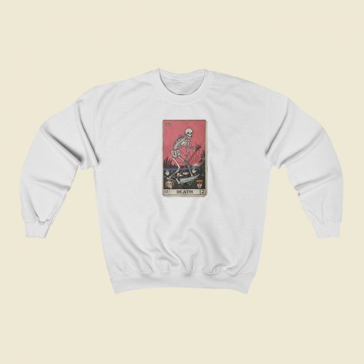 Death Tarot Vintage Sweatshirt Style