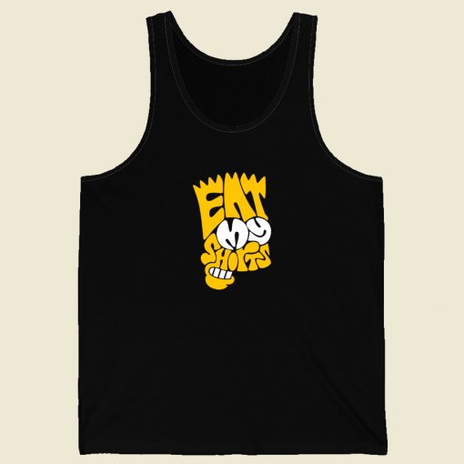 Eat My Shorts Bart Simpson Tank Top