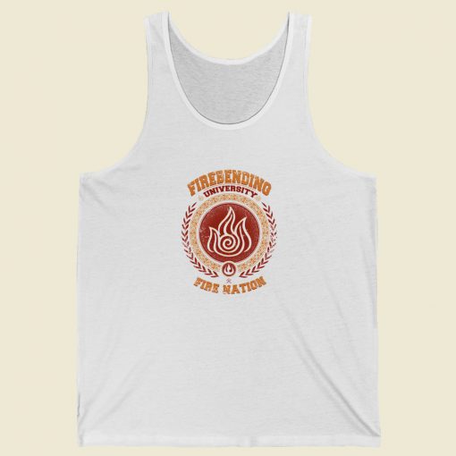 Firebending Iroh University Tank Top