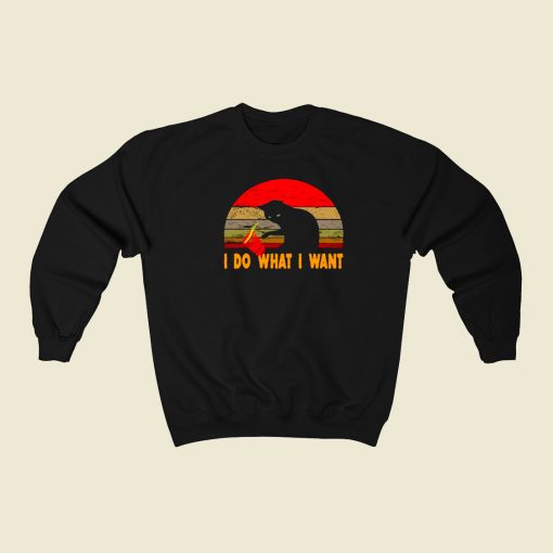 I Do What I Want Sweatshirt Style