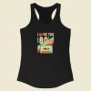 I Love The 80s Vintage Racerback Tank Top