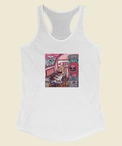 Loving Monster Funny Racerback Tank Top