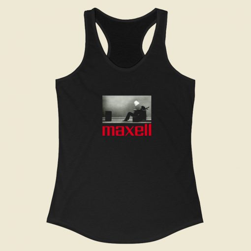 Maxell Blown Away Vintage Racerback Tank Top