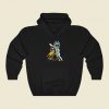 Rick And Morty Skull Funny Hoodie Style