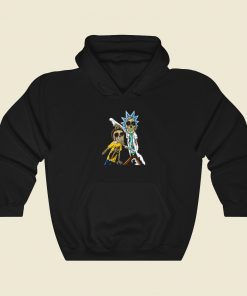 Rick And Morty Skull Funny Hoodie Style
