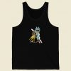 Rick And Morty Skull Funny Tank Top