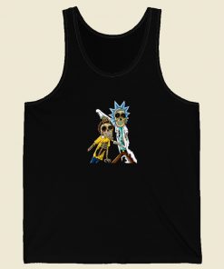 Rick And Morty Skull Funny Tank Top