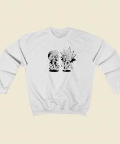 Rick Morty Space Sickness Sweatshirt Style