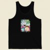 Rick and Morty Jungle Warp Faces Tank Top