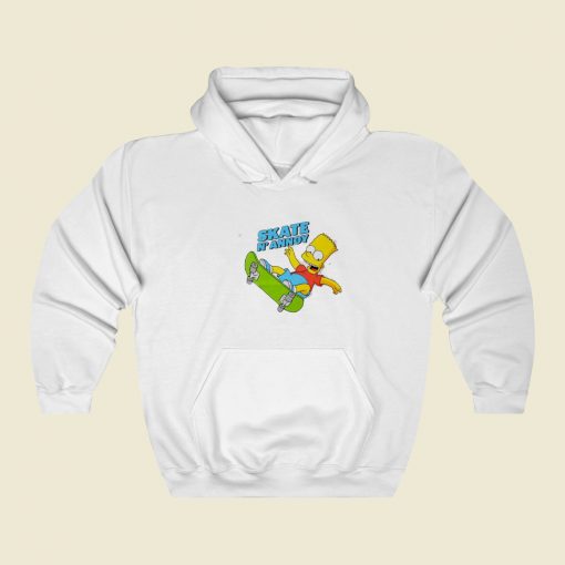 The Simpsons Boys Skate Funny Hoodie Style