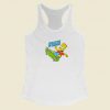 The Simpsons Boys Skate Funny Racerback Tank Top