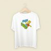 The Simpsons Boys Skate Funny T Shirt Style