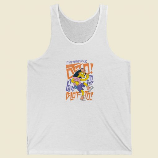 The Simpsons Otto Blotto Tank Top