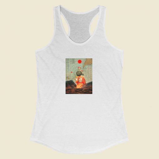 Antarctic Broadcast Racerback Tank Top