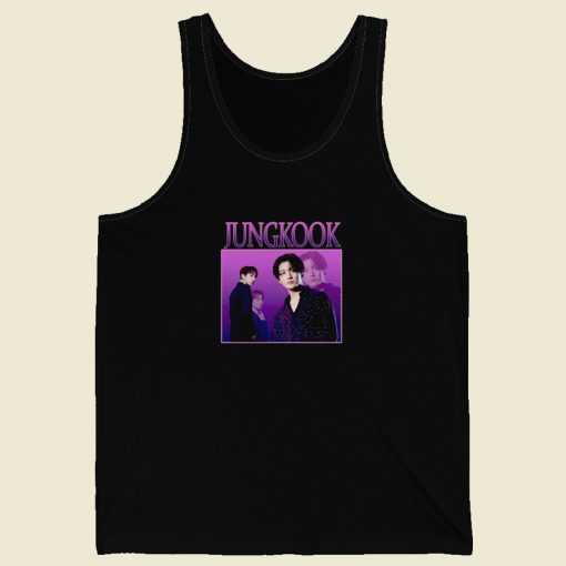 BTS Jungkook Retro Tank Top