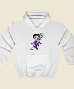 Betty Boop Devilish 80s Retro Hoodie Style