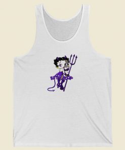 Betty Boop Devilish 80s Retro Tank Top