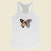 Butterfly In Bloom Racerback Tank Top