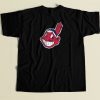 Cleveland Indians Logo T Shirt Style