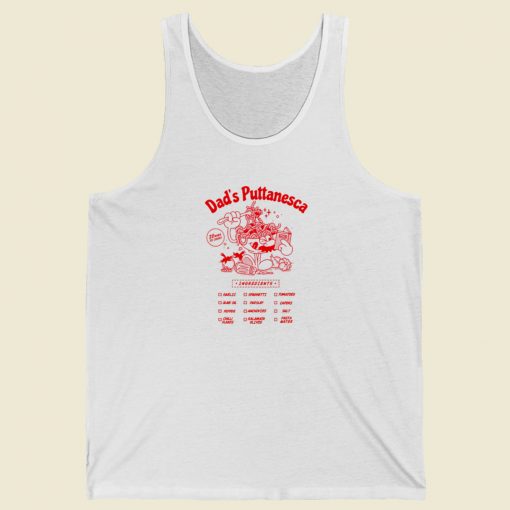 Dad Puttanesca Funny Tank Top