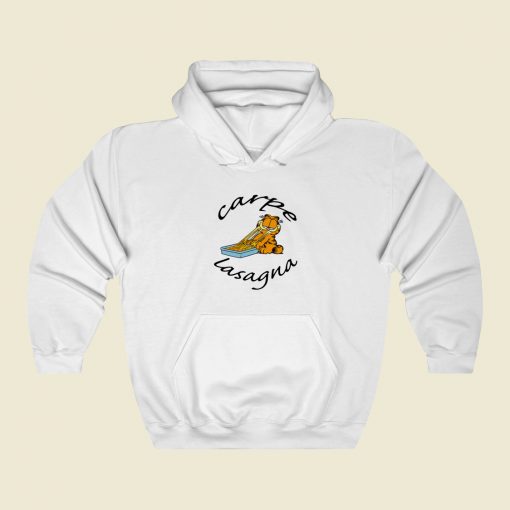 Garfield Carpe Lasagna Hoodie Style