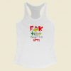 Grinck Santa Bought Them Gift Racerback Tank Top