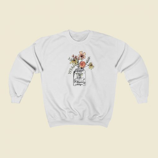 Hapiness Is Being With You 80s Retro Sweatshirt Style