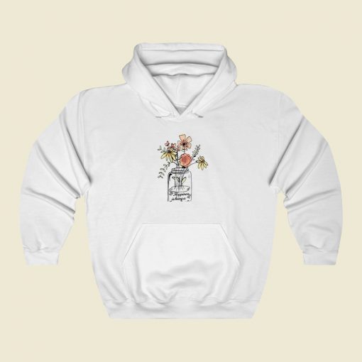 Hapiness Is Being With You 80s Retro Hoodie Style