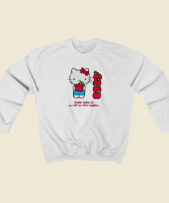 Hello Kitty Five Apples Sweatshirt Style